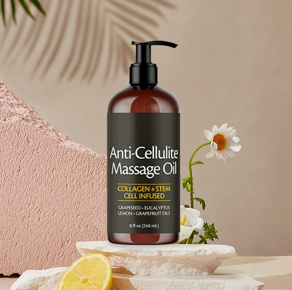 SmoothOil™ - Huile de massage anti-cellulite