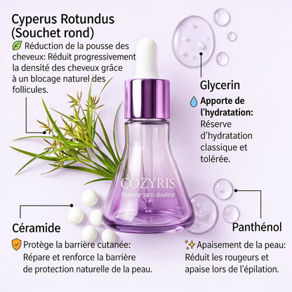 Sérum inhibiteur de croissance des poils - Cyperus Rotundus
