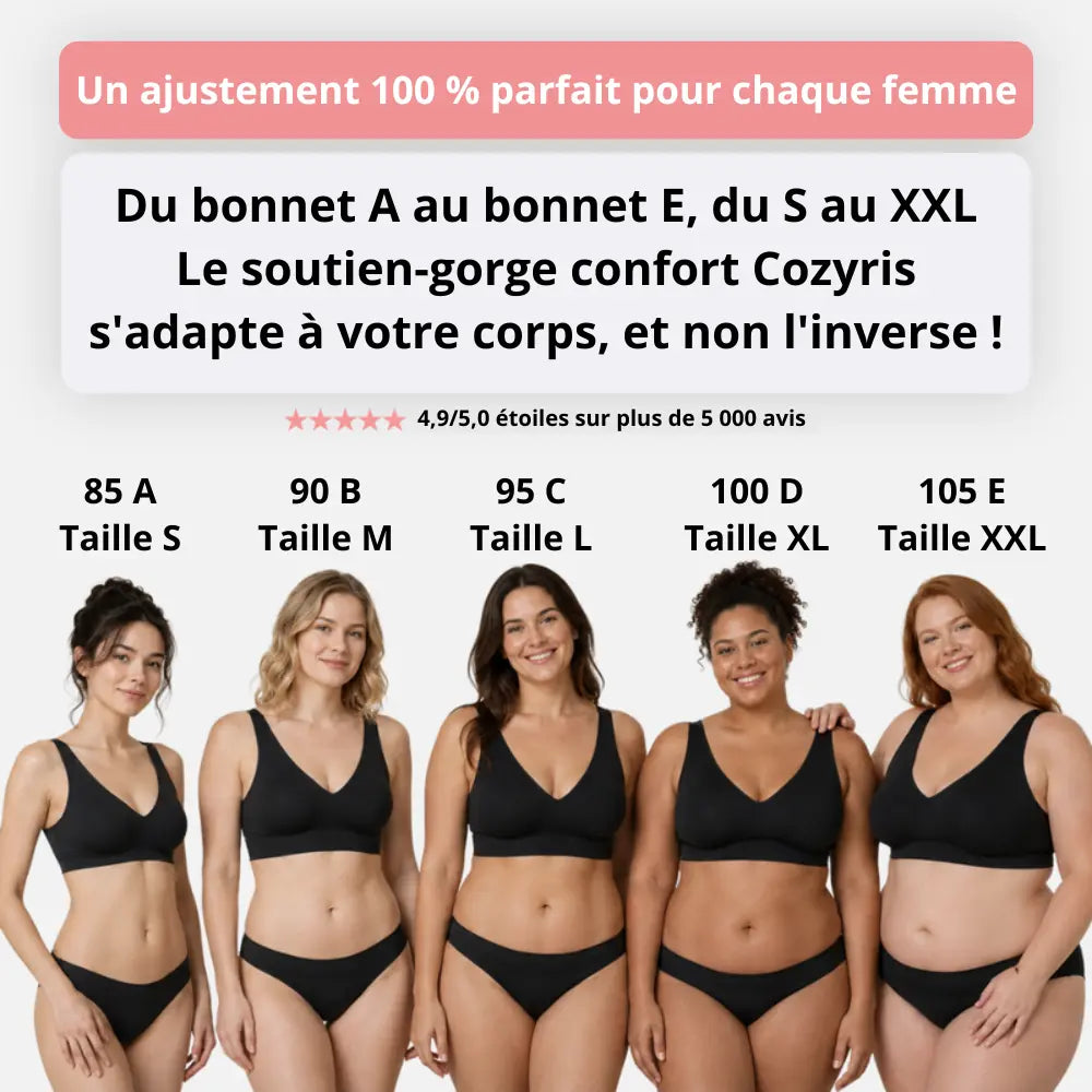 Soutien-gorge Confort – Sans coutures et sans armatures