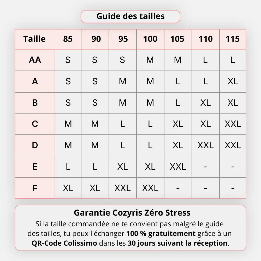 Soutien-gorge Confort – Sans coutures et sans armatures