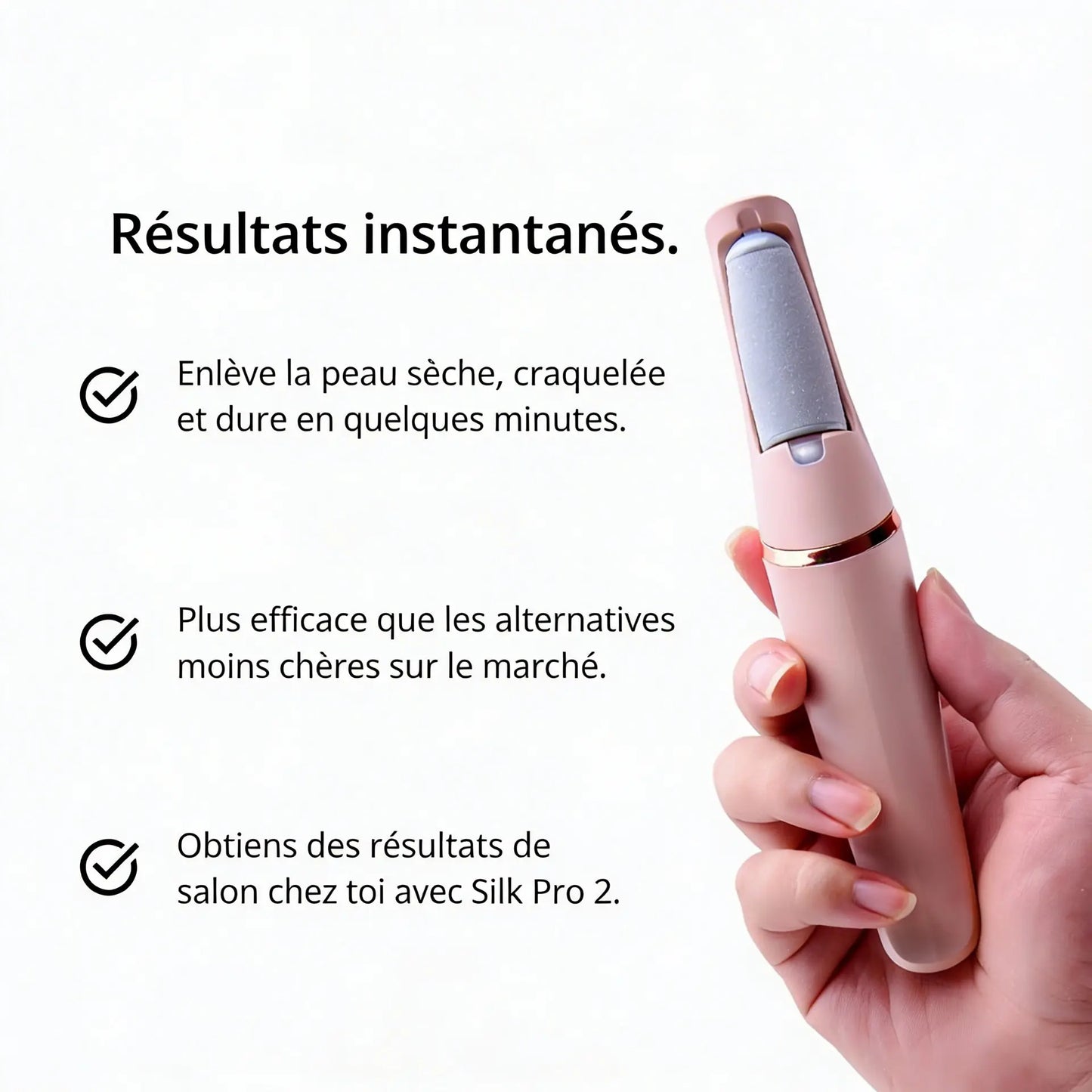 Silk Pro 2 – Des pieds doux sans les frais de salon