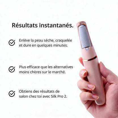 Silk Pro 2 – Des pieds doux sans les frais de salon